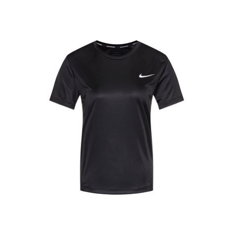 Nike Funkčné tričko Miler AJ8121 Čierna Regular Fit