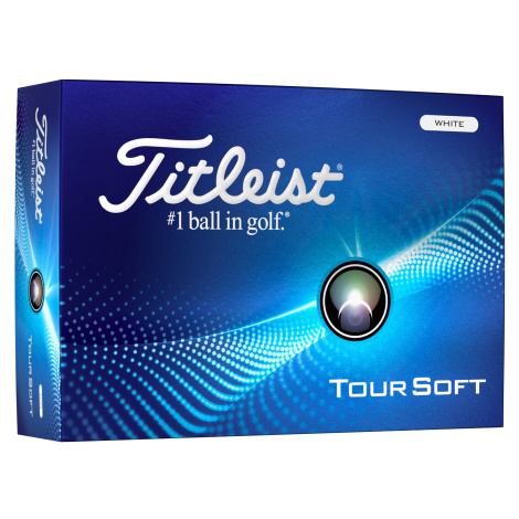 Golfové loptičky 12 ks TITLEIST Tour soft biele