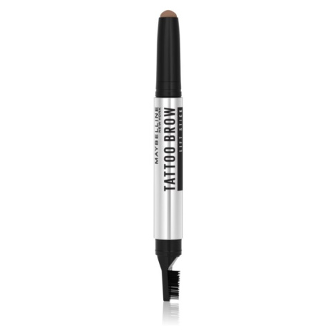 Maybelline Tattoo Brow Lift Stick automatická ceruzka na obočie so štetčekom odtieň 02 Soft Brow