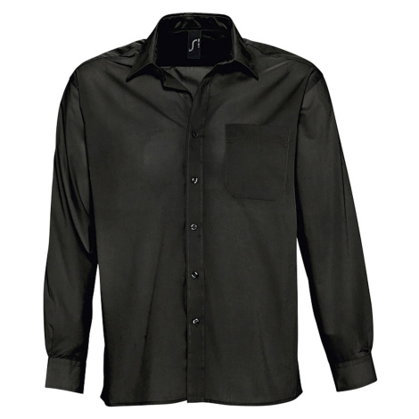 SOĽS Baltimore Pánska košeľa SL16040 Čierna
