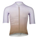 POC Cyklistický dres s krátkym rukávom - PRISTINE PRINT - hnedá/fialová
