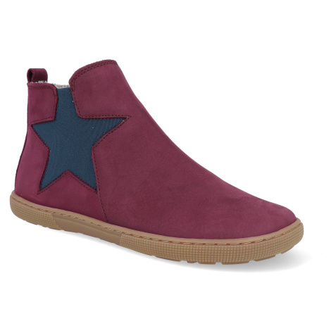 Barefoot topánky KOEL4kids - Dana hydro warm Bordo (28-41) bordó