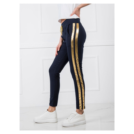 Dark blue women's sweatpants