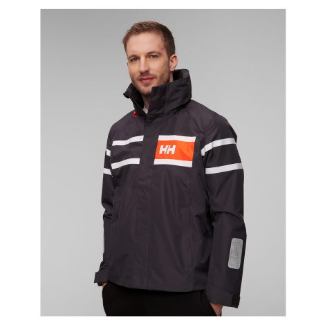 Pánska Sivá Jachtárska Vetrovka Helly Hansen Salt Inshore Jacket