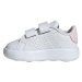 Dievčenská rekreačná obuv ADIDAS Advantage Court CF I cloud white cloud white clear pink