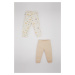 DEFACTO Baby Girl Animal Patterned 2-Piece Bottoms