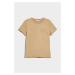 TRIČKO GANT REG TONAL SHIELD SS T-SHIRT DARK KHAKI