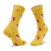 Happy Socks Vysoké detské ponožky KBUN01-2200 Žltá
