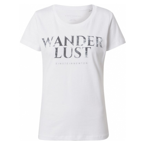 EINSTEIN & NEWTON Tričko 'Dust Wanderlust'  čierna / biela