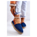 Dámské espadrilky Slip-on Big Star - tmavě modré 37