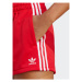 Adidas Športové kraťasy 3-Stripes Shorts IB7427 Červená Regular Fit