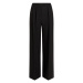 Karl Lagerfeld Plisované nohavice  čierna