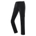 Women's outdoor pants with detachable legs ALPINE PRO NESCA black