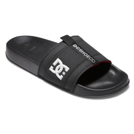 DC šľapky Lynx Slide black grey red