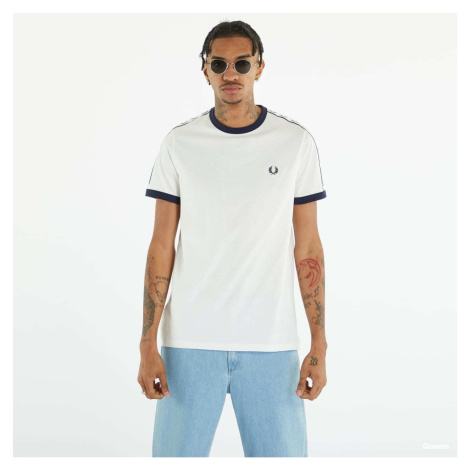 Tričko FRED PERRY Taped Ringer T-shirt Snow White L