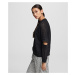 Mikina Karl Lagerfeld Cut Out Lace Slv Sweat Top