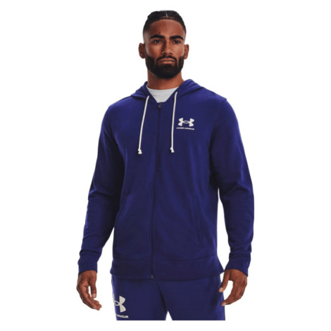 Under Armour Rival Terry LC FZ Pánska športová mikina, fialová, veľ. L 91371-l