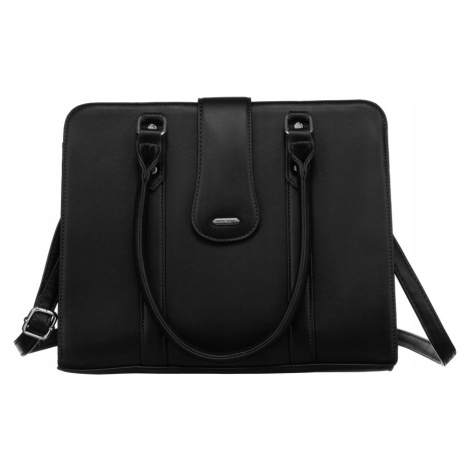 ROVICKY ČIERNA ELEGANTNÁ SHOPPER KABELKA R-073-04