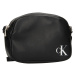 Dámska crossbody kabelka Calvin Klein Sleek - čierna