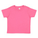 Rabbit Skins Detské bavlnené tričko 3321EU Hot Pink
