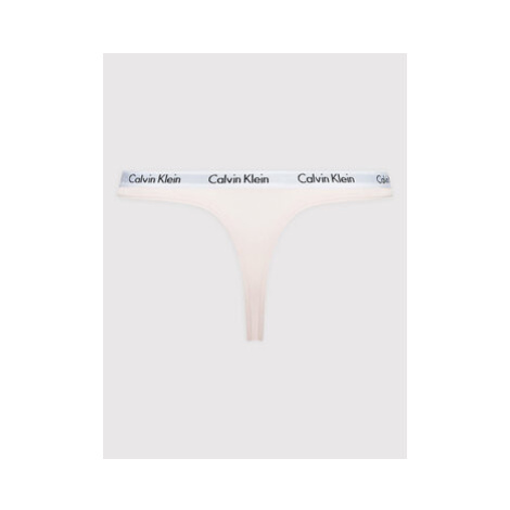 Calvin Klein Underwear Stringové nohavičky 0000D1617A Ružová