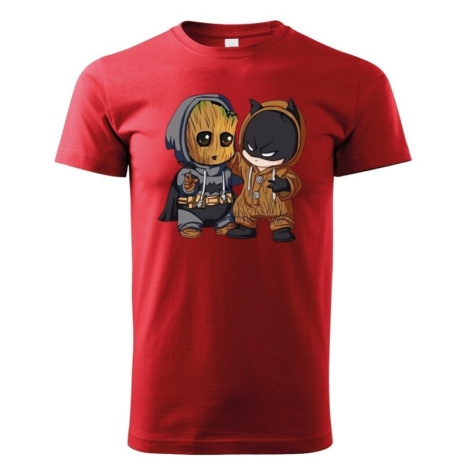 Detské tričko Batman a Groot - ideálny darček