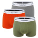 Calvin Klein - boxerky 3PACK cotton stretch army green color - limitovaná edícia
