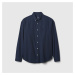 Košeľa GAP Standard Logo Oxford Shirt Tapestry Navy