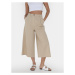 Brave Soul Culottes nohavice LTRW-548KIKI Béžová Straight Fit