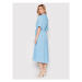 Selected Femme Každodenné šaty Rhonda 16083419 Modrá Regular Fit