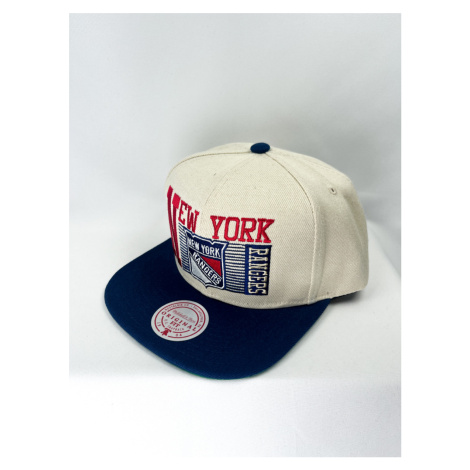 New York Rangers čiapka flat šiltovka Speed Zone Snapback Vntg Mitchell & Ness