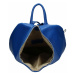 Kožený dámsky batoh Unidax Arabel - modrá