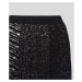 Sukňa Karl Lagerfeld K Dots Pleated Skirt Čierna