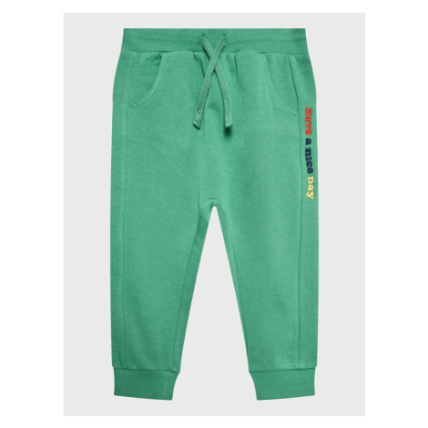 United Colors Of Benetton Teplákové nohavice 3J68GF020 Zelená Regular Fit
