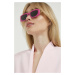 Slnečné okuliare Chiara Ferragni dámske, ružová farba