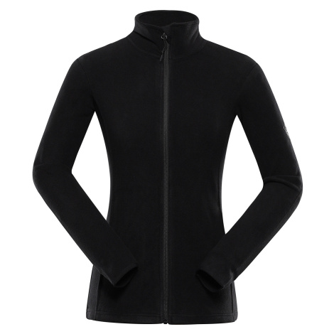 Women's fleece sweatshirt ALPINE PRO SIUSA black