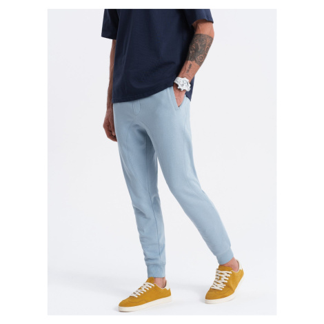 Ombre Men's jogger sweatpants - blue