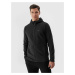 Men's Regular Hooded Fleece 4F - Black