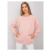 Dusty pink sweatshirt with pockets by Gaelle RUE PARIS