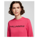 Mikina Karl Lagerfeld Graffiti Logo Sweatshirt