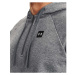 Under Armour RIVAL FLEECE 1/2ZIP HD Pánska mikina, sivá, veľkosť