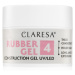 Claresa Rubber Gel Construction Gel UV/LED gélový lak pre predĺženie nechtov odtieň 04