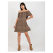 Dress-D73771R30145J-brown