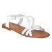 Oh My Sandals  ÅœABKY  5316  Sandále Biela