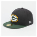 New Era 5950 NFL OTC Green Bay Packers tmavošedá / zelená