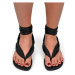 Ahinsa shoes sandále Ahinsa Ribbon Ankle - tie sandals čierne 42 EUR