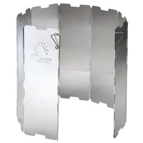 MEVA GD15004 Závetrie pre outdoor variče, strieborná, veľkosť