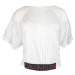 Dámske tričko s krátkym rukávom KW0KW00726 biela - Calvin Klein s potiskem