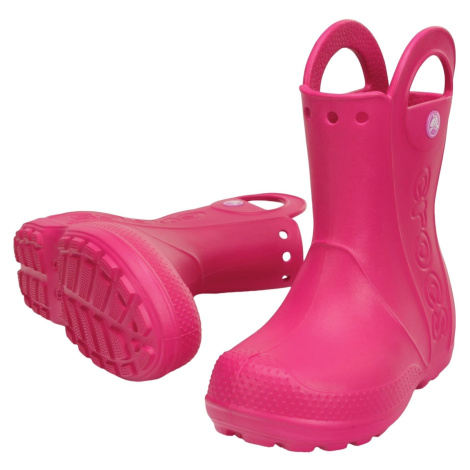 Crocs Handle It Rain Gumáky Candy Pink