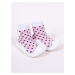 Yoclub Detské protišmykové ponožky s gumovou podrážkou OB-133/GIR/001 ružové
